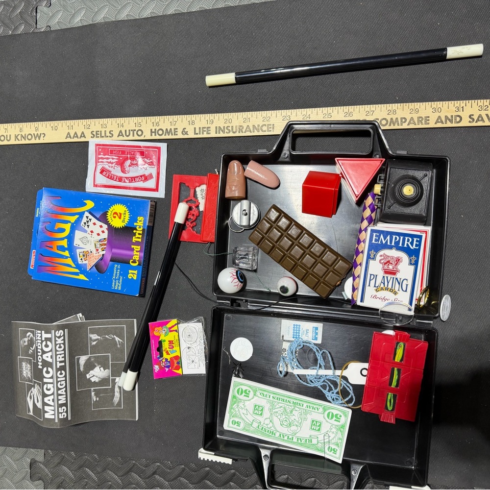 Lot of Miscellaneous Magic Tricks and Toys